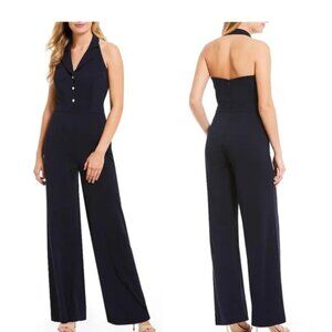 Vintage Ivanka Trump Navy Blue Jumpsuit
